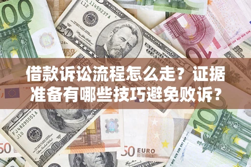 北京借款诉讼流程怎么走？证据准备有哪些技巧避免败诉？