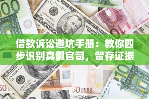 北京借款诉讼避坑手册：教你四步识别真假官司，留存证据不踩雷
