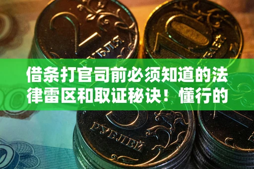 北京借条打官司前必须知道的法律雷区和取证秘诀！懂行的人已经留好这些证据