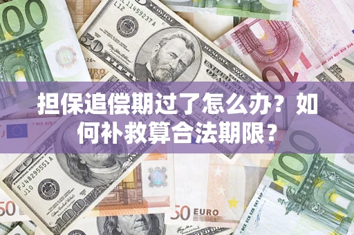 北京担保追偿期过了怎么办？如何补救算合法期限？