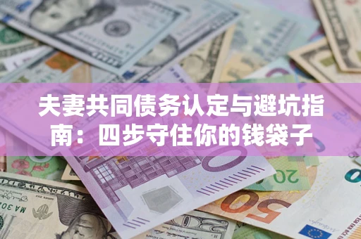 北京夫妻共同债务认定与避坑指南：四步守住你的钱袋子