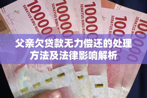 北京父亲欠贷款无力偿还的处理方法及法律影响解析