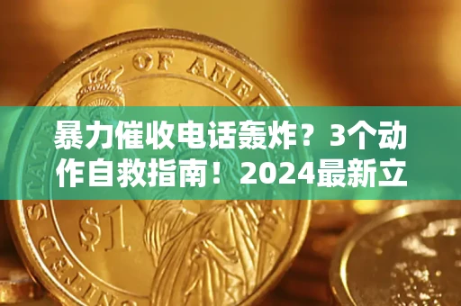 北京暴力催收电话轰炸？3个动作自救指南！2024最新立案标准全解析