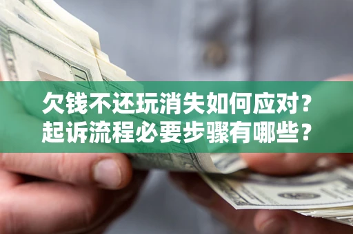 北京欠钱不还玩消失如何应对？起诉流程必要步骤有哪些？